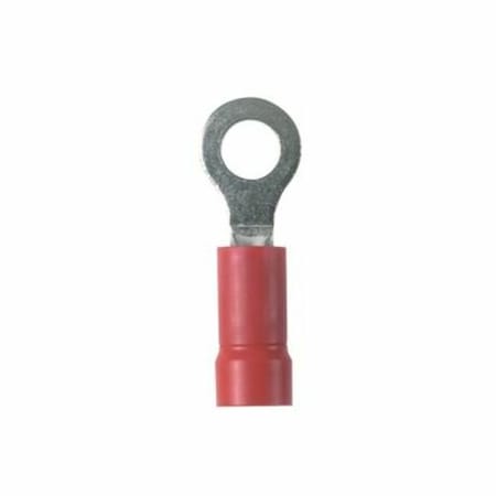 22-18 AWG Vinyl Ring Terminal #10 Stud PK1000